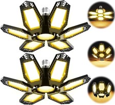 3000k Bright Led Garage Lights 2 Pack 150w Deformable Lighting 61 Panels 15000l 3000k Bright Led Garage Lights 2 Pack 150w Deformable Lighting 61 Panels 15000l