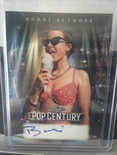 2026 Leaf Pop Century #6/25 Srebrny Bobbi Althoff Auto