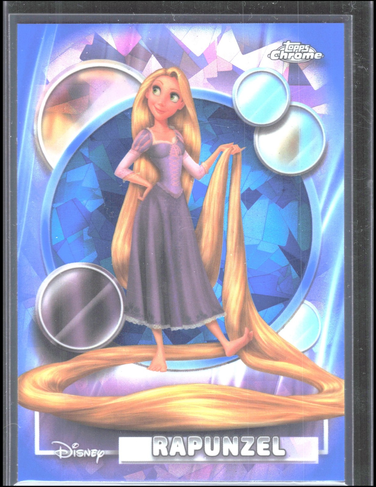 2026 Topps Chrome Sapphire Disney Rapunzel #188 Tangled