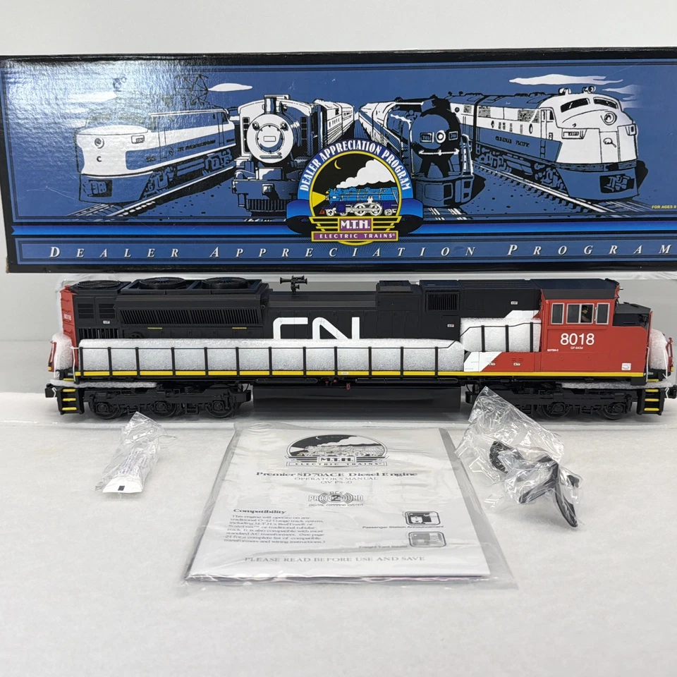 MTH Premier DAP 20-80006B Canadian National SD70M-2 Diesel PS.2 O New #8018 3V % - Image 2 of 4