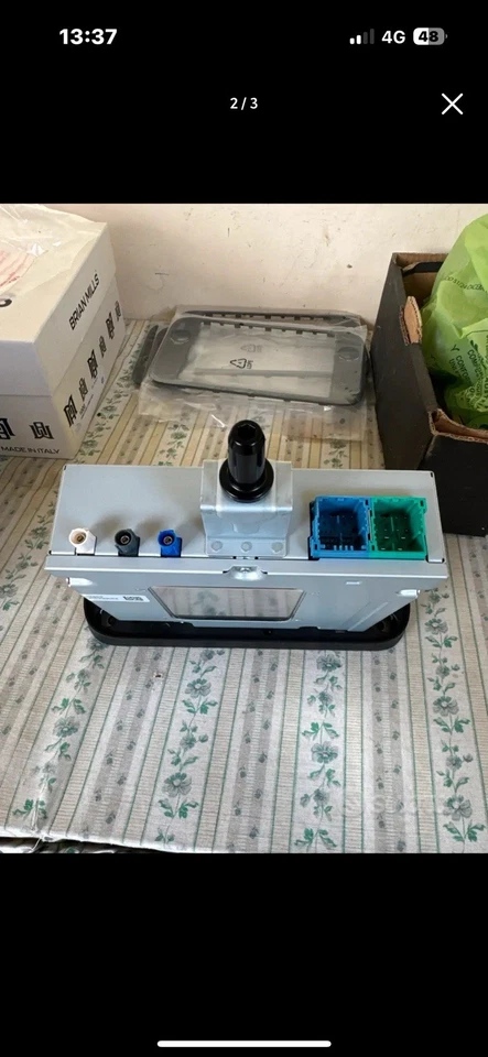 Autoradio Stereo Fiat Pandina CarPlay  ORIGINALE Hybrid 2024 Completo Di Codice - Immagine 2 di 4