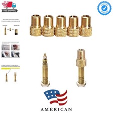 Presta to Schrader Valve Adapter for Bike, Inflate Presta Valve Tire with Air...