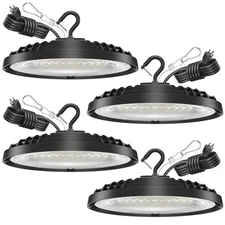 Flakeeper 150W UFO LED High Bay Light, 21,000LM LED Shop Lights Fixture, 5000...