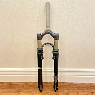 マニトウ　ブラックエリート100/120㎜可変式　 MANITOU BLACK Vintage Manitou Black Elite Fork 1 1/8