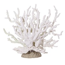 Xyembu Fish Tank Fake Coral, Artificial Aquarium Coral Ornament, Black