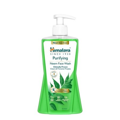 Himalaya Purifying Neem Face Wash | With 5 Parts of Neem & Turmeric 400ml