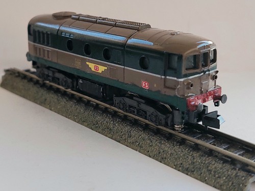 Rivarossi Vintage 9160 Triebwagen D341 Diesellok FS Kunstvoll Mit Box Skala N | Zustand: Gebraucht