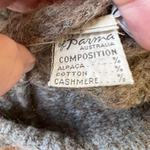 Monica of Parma Australia Suralpaca Cardigan Brown - Picture 6 of 10