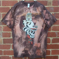 BNWT RARE Vintage Y2K 2000s ED HARDY By Skull Tattoo Jewel Shirt - XL - NEW
