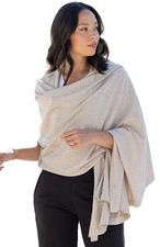 Dreamsoft Travel Scarf, Wrap and Shawl for Women Birch Organic Cotton