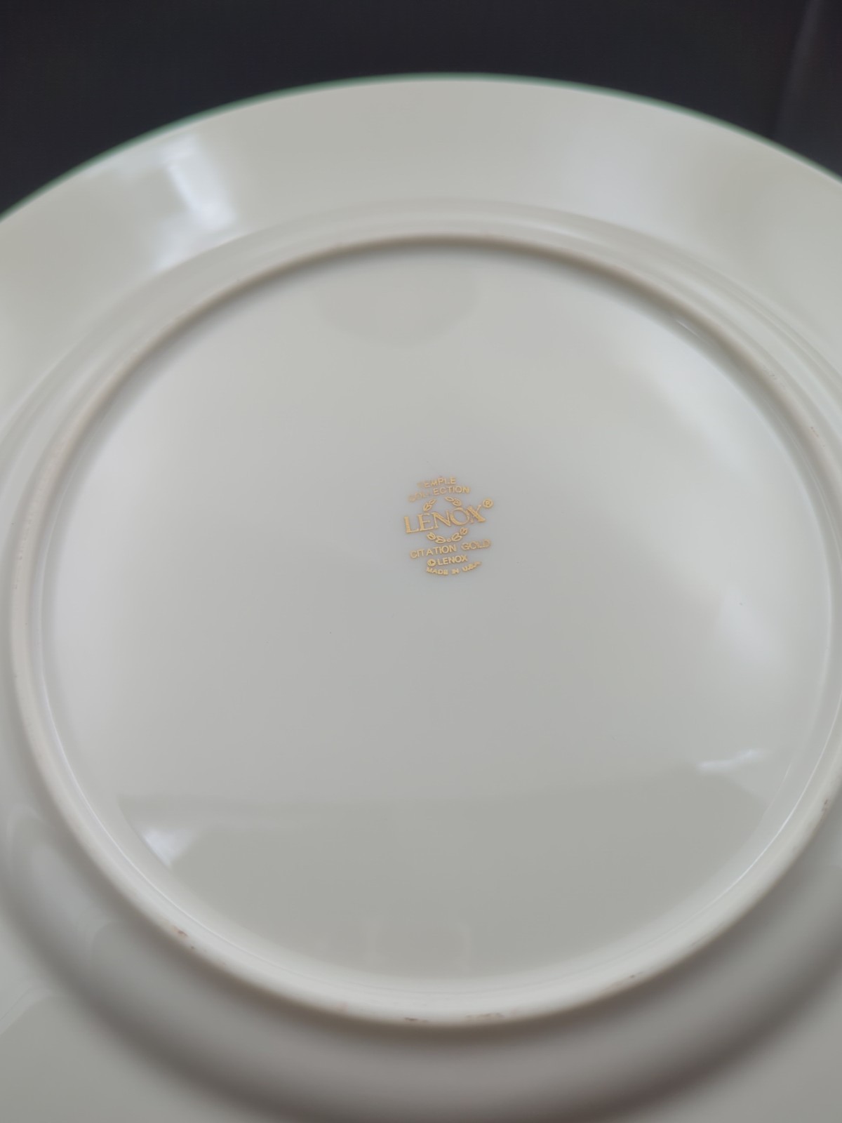 Lenox Citation Gold 5 Piece Place Setting