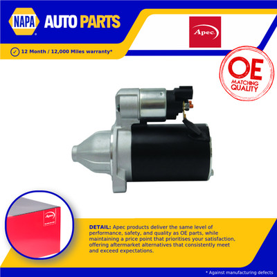 Starter Motor fits HYUNDAI ACCENT RB 1.6 2010 on G4FC 361002B020 361002B100 Apec