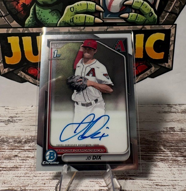 2024 Bowman Draft #CPA-JD JD Dix Chrome Prospect Autographs