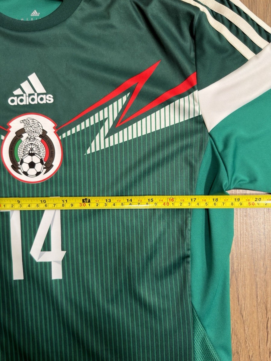 Adidas Mexico Chicharito Jersey #14 FIFA World Cup 2014 Player