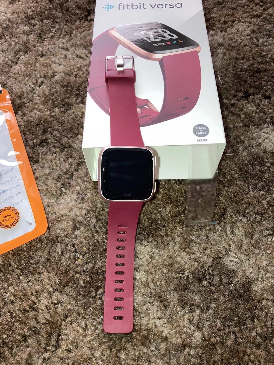 Fitbit ruby and rose gold store