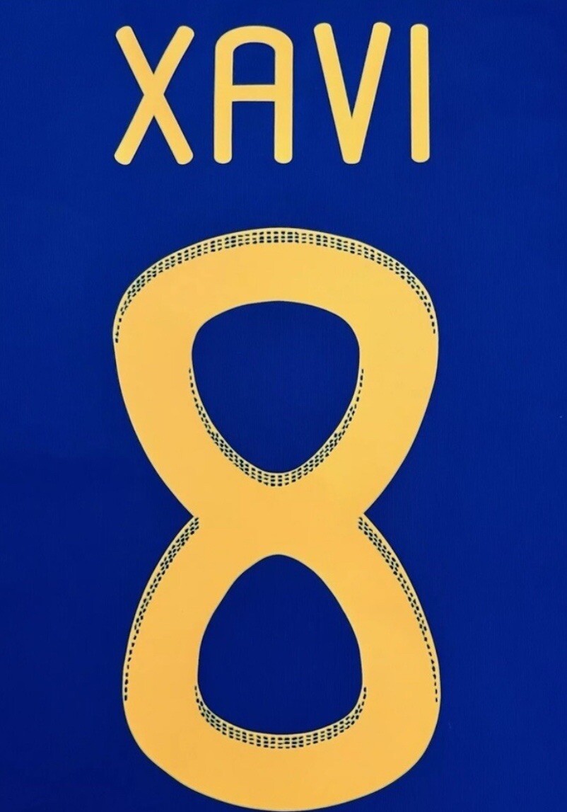 XAVI 8 スペイン代表 ジャージ 2010 ベケット鑑定済 Xavi Hernandez