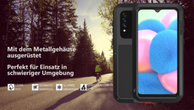 LOVE MEI Rundum Schutz Glas Outdoor Case Panzer Hülle für SAMSUNG Galaxy A53 A54