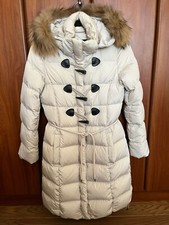 Weekend Max Mara Urban Coat Size 10 Down Filled Hooded Puffer Women's