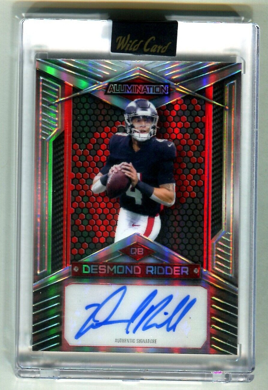 2023 Wild Card Alumination Desmond Ridder Autograph 26/100 A49 140