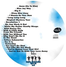 CUSTOM KARAOKE BEATLES RARE 21 GREAT v.4 SONGS cdg CD G JOHN PAUL GEORGE RINGO