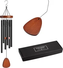 Wind-Chimes-Outdoor-Large-Decor, Deep Tone Soothing Melodic Tones