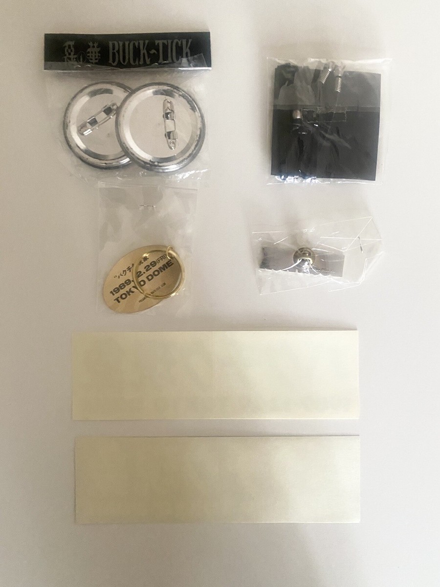 BUCK-TICK very rare tour goods 1989-1995 | eBay