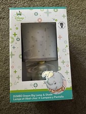 NIB HTF Disney Baby DUMBO Dream Big Lamp & Shade