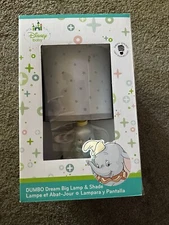 NIB HTF Disney Baby DUMBO Dream Big Lamp & Shade