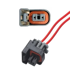 Fuel Injection Connectors - DELPHI with cable (Female) car injector plug auto