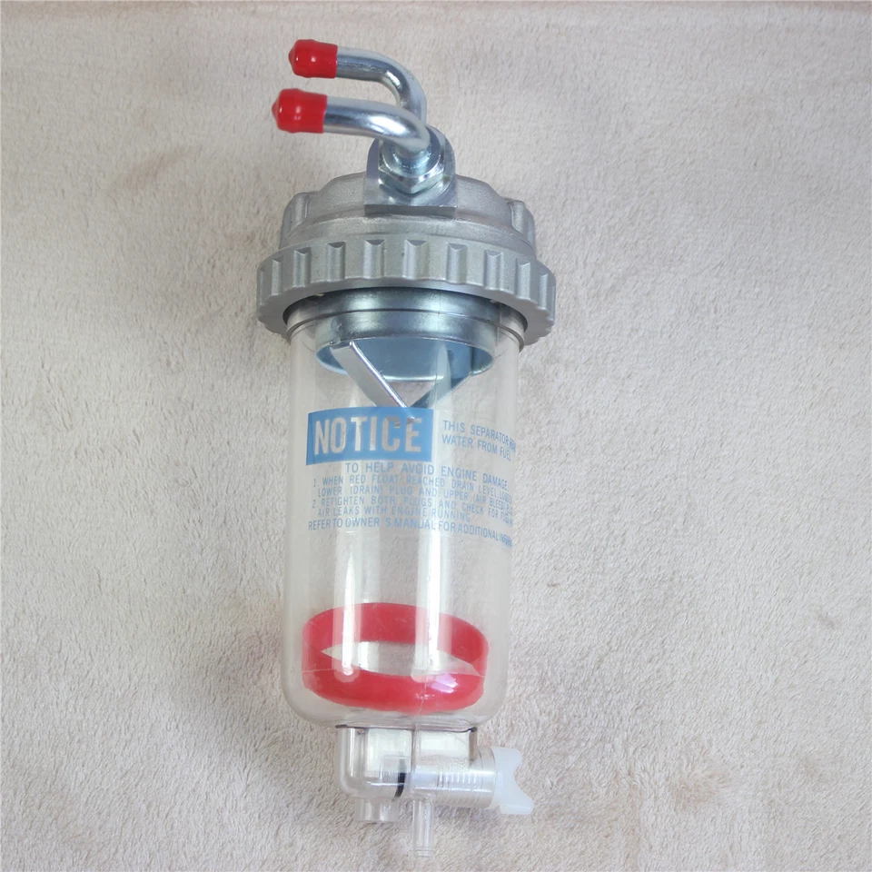 FUEL WATER SEDIMENTER SEPARATOR FIT FOR 1998-2004 ISUZU NPR NPR-HD NQR 4HE1 4.8L - Image 2 of 4