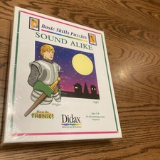 Didax Basic Skills Puzzles - Sound Alike - Ha...