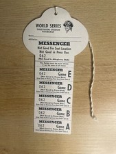 1979 World Series Pirates Messenger MLB Baseball Press Pass Ticket B2745