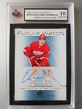 2022-23 SP Authentic Future Watch Auto Elmer Soderblom RFWA-ES Detroit Red Wings