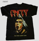 Cancer - To the Gory End - British Death Metal Band T-Shirt
