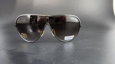 Vintage Hang Ten 644 Taiwan Folding Frame Aviator 80 s Sunglasses Black W Case