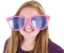 Giant Sunglasses - Jumbo Glasses - Got a Big Head Then Get These Colors Vary