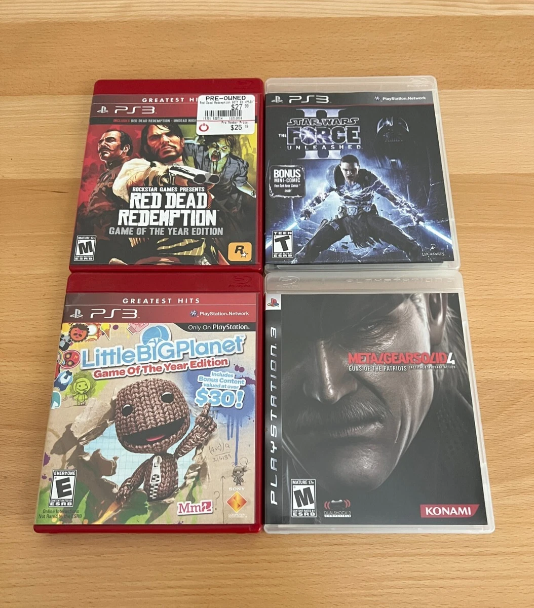 Playstation 3 PS3 Games - Pick and Choose - Tested, Most Complete in Box  (CIB)