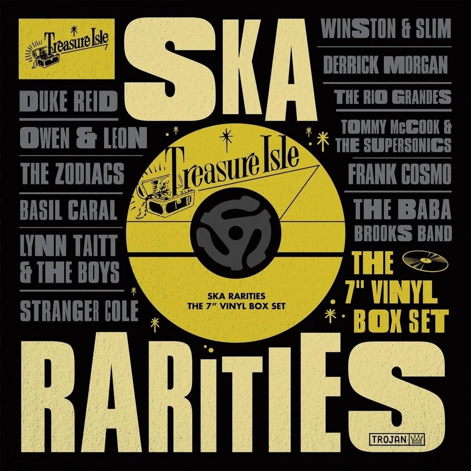 TREASURE ISLE SKA RARITIES 7" VINYL BOX SET 10 VINYL LP NEU  - Bild 1 von 1