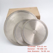 110-350 mm Super Thin Diamond Saw Blade 0.5-1.2 mm Jewelry Lapidary Cutting Disc