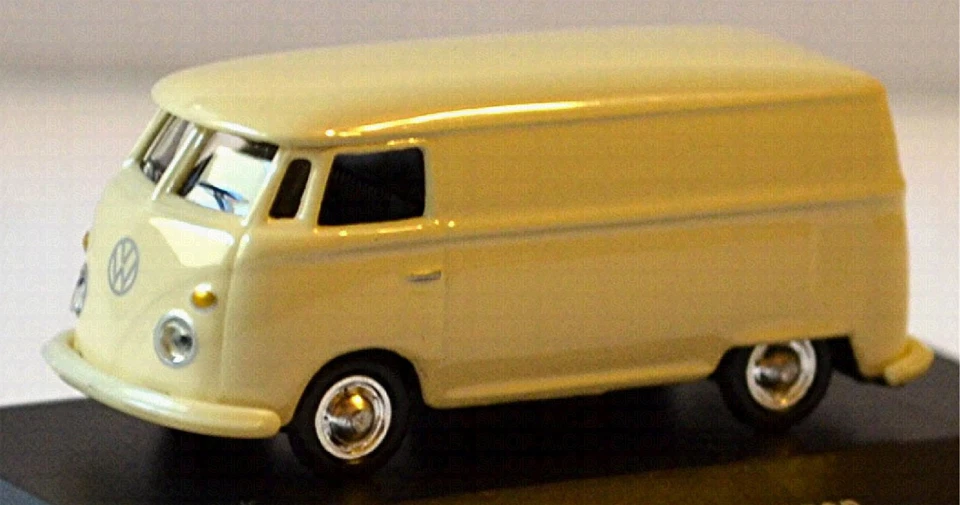 VW T1 T1B Furgone 1950-67 Crema-Bianco 1:87 Schuco 25347 - Immagine 2 di 4