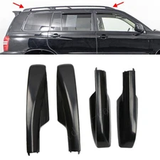 4pcs Top Roof Rack Bar Side Rail End Covers Caps For Toyota Highlander 2001-2007
