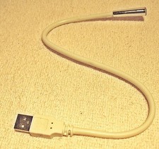 USB LED Flex Light Keyboard Laptop Notebook New PC Port Work Travel Keyboard Bed