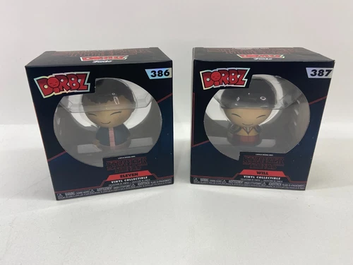 Dorbz 386 Stranger Things Eleven 387 Will vinyl collectible lot of 2