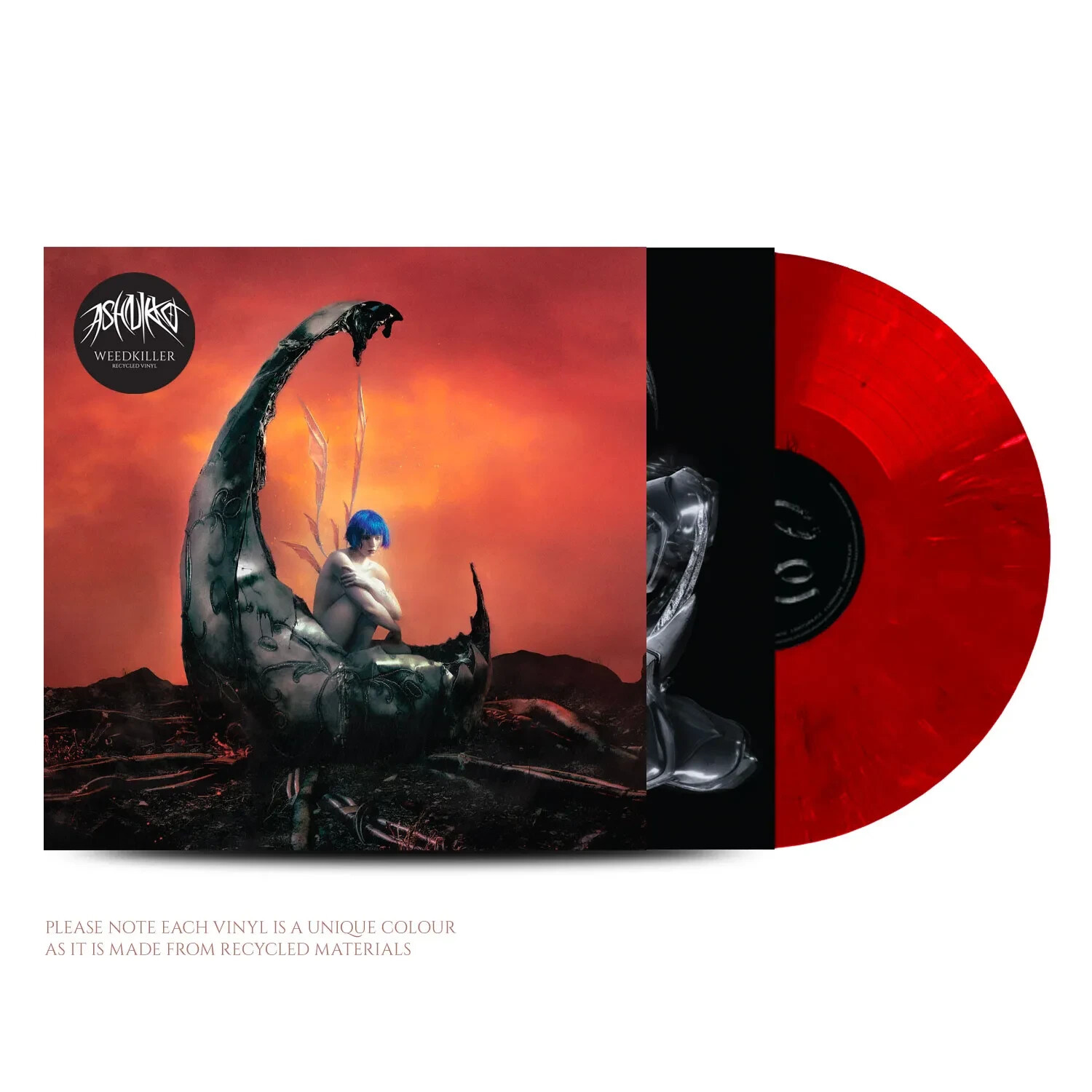 ASHNIKKO - Weedkiller (2023) LP eco-mix red Vinyl pre order