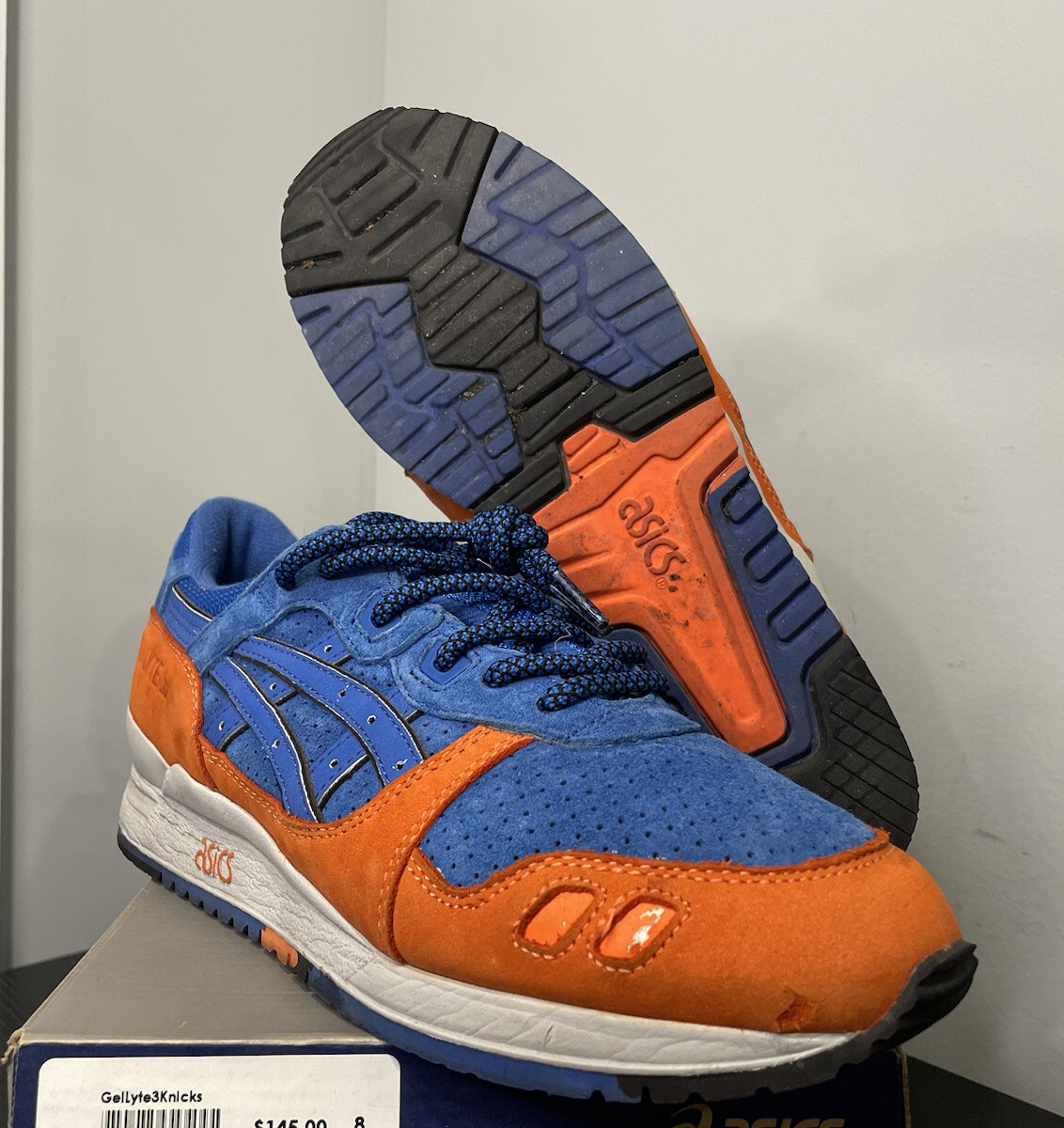 Size ASICS GEL-Lyte III x Ronnie Fieg Knicks 2013 Vintage Rare  Basketball