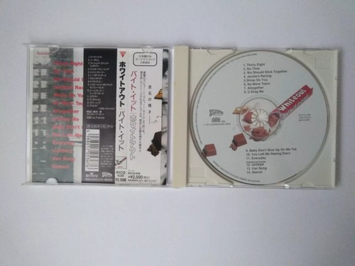 Whiteout Bite It +2 Bonus Track Only Japan Debut Album with Obi 1995 CD - Picture 4 of 6