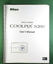 Nikon CoolPix S200 User's / Instruction Manual: 152 Pages  Protective Covers