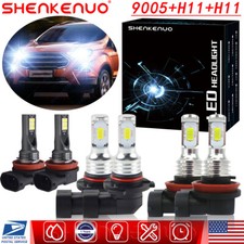 For Nissan Rogue 2008-2013 6000K LED Headligh...