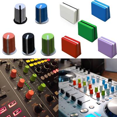 5 X Color EQ Knob Cap/Fader Cap For Pioneer Numark Rane AKAI DJ ...