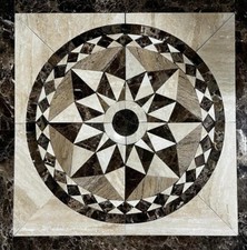 Floor Marble Medallion 20x20 